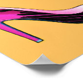 Pop Kunst Stiletto-pompen / schoenen / hakken Poster (Hoek)