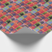 Pop Kunstbeeld van Liberty American Cadeaupapier (Hoek)