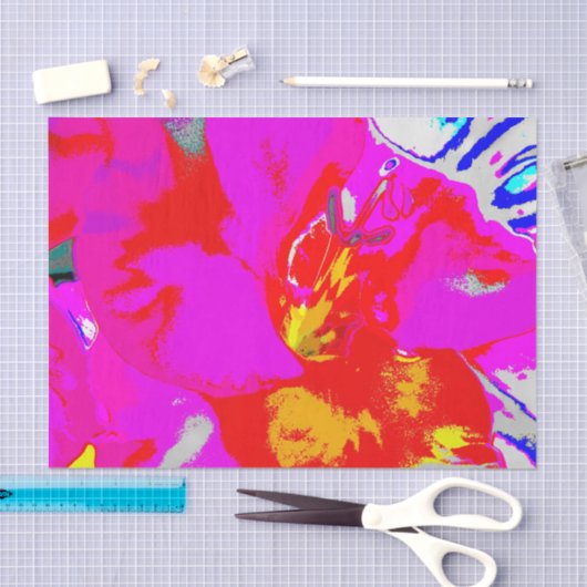 Pop kunstbloem tissuepapier (Craft)