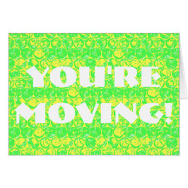 Pop kunstborrel omhulsel huiskaartje