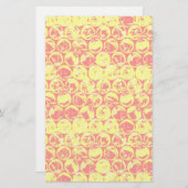 Pop kunstborrelen briefpapier (Voorkant / Achterkant)