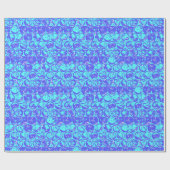 Pop kunstborrelen cadeaupapier (Vlak)