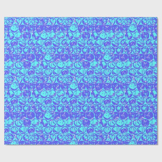 Pop kunstborrelen cadeaupapier (Vlak)