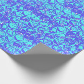 Pop kunstborrelen cadeaupapier (Hoek)