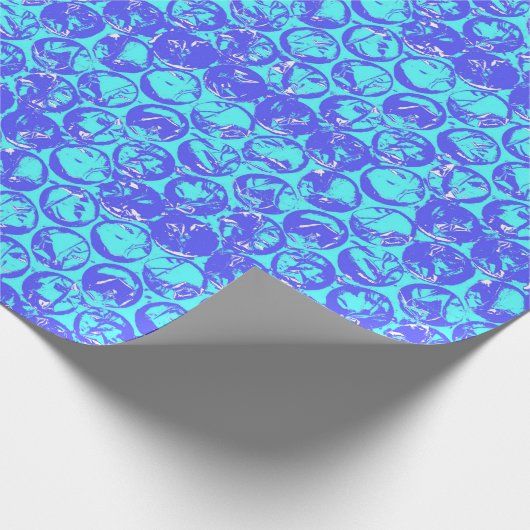 Pop kunstborrelen cadeaupapier (Hoek)