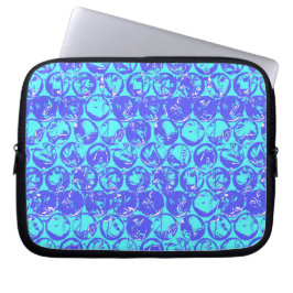 Pop kunstborrelen laptop sleeve