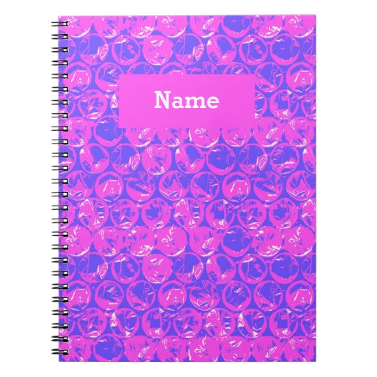 Pop kunstborrelen notitieboek (Voorkant)