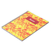 Pop kunstborrelen notitieboek (Linkerzijde)