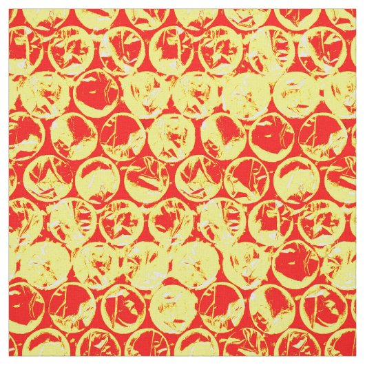 Pop kunstborrelen stof (Swatch)