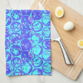 Pop kunstborrelen theedoek (Quarter Fold)