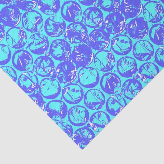 Pop kunstborrelen tissuepapier (Detail)