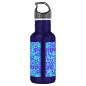 Pop kunstborrelen waterfles  (Achterkant)