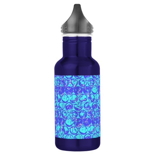 Pop kunstborrelen waterfles  (Links)