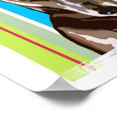 Pop Kunstcanvas afdrukken Poster (Hoek)