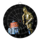 Pop kunstcultuur dartbord (Voorkant)