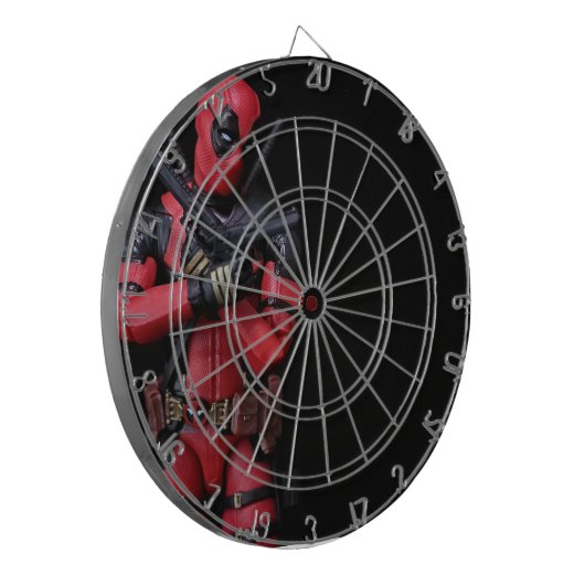 Pop kunstcultuur dartbord (Voorkant Links)