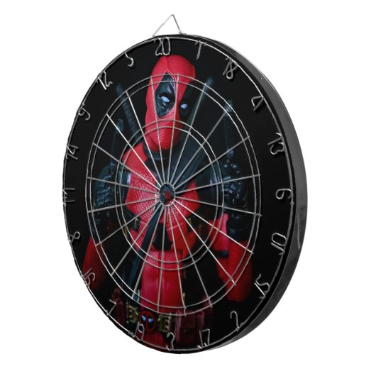 Pop kunstcultuur dartbord (Voorkant Rechts)