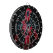 Pop kunstcultuur dartbord (Voorkant Links)