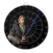 Pop kunstcultuur dartbord (Voorkant)