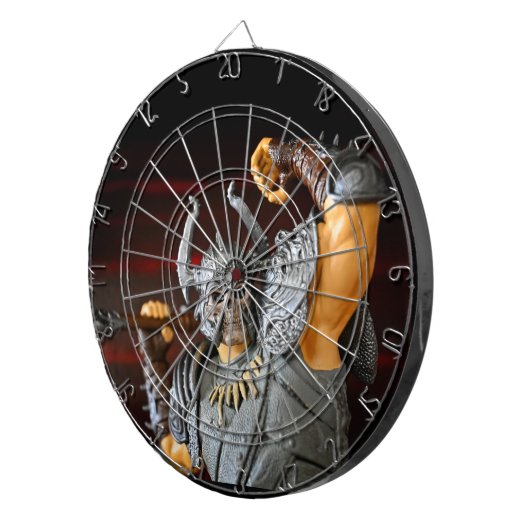 Pop kunstcultuur dartbord (Voorkant Rechts)