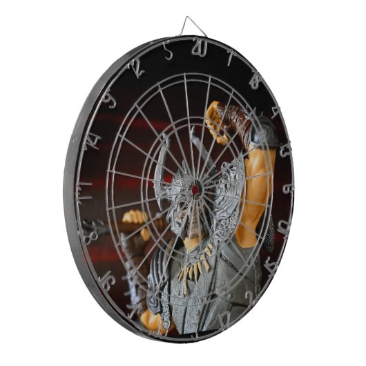 Pop kunstcultuur dartbord (Voorkant Links)