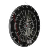 Pop kunstcultuur dartbord (Voorkant Links)