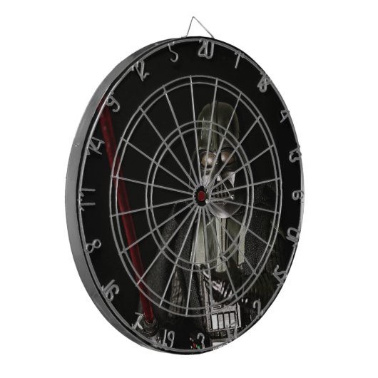 Pop kunstcultuur dartbord (Voorkant Links)