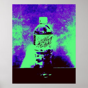 Pop kunstfles poster