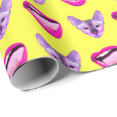 Pop Kunstkatten Verpakkingspapier Cadeaupapier (Rol Hoek)