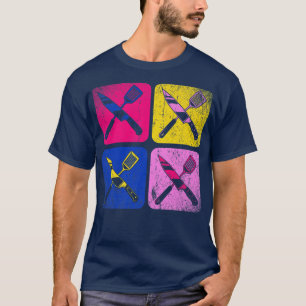 Pop Kunstkookkuikens eten kookgerei T-shirt