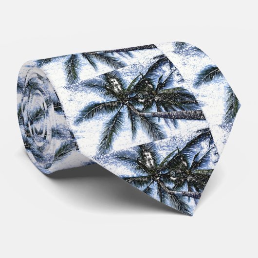 Pop Kunstpalm Stropdas (Opgerold)