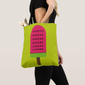Pop Kunstpaprika's watermeloen Tote Bag (Dichtbij)