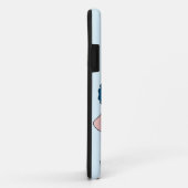 Pop kunstpastelbloemen Case-Mate iPhone case (Achterkant/rechts)