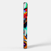 Pop Kunstportret Case-Mate iPhone Case (Achterkant / Rechts)