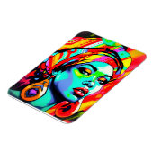 Pop Kunstportret Magneet (Linkerzijde)