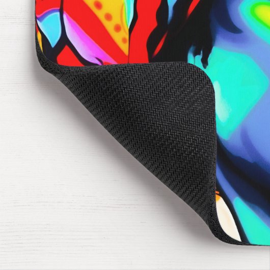 Pop Kunstportret Muismat (Hoek)