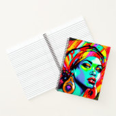 Pop Kunstportret Notitieboek (Binnen)