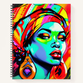 Pop Kunstportret Notitieboek