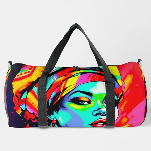 Pop Kunstportret Plunjezak (Achterkant)