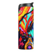 Pop Kunstportret Thermosbeker (Gedraaid links)