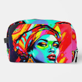 Pop Kunstportret Toilettasje (Voorkant)