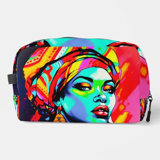 Pop Kunstportret Toilettasje (Voorkant)