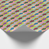 Pop Kunstrobots omslagpapier Cadeaupapier (Hoek)