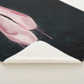 Pop Kunstroze balletschoenen Sherpa Deken (3/4)