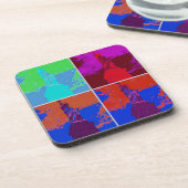 Pop Kunststijl Vrijheidsbeeld Bier Onderzetter (Linkerzijde)