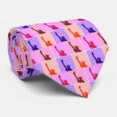 Pop Kunststijl Vrijheidsbeeld Stropdas (Opgerold)