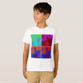 Pop Kunststijl Vrijheidsbeeld T-shirt (Voorkant volledig)