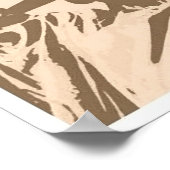 Pop Kunststijlbeeld Vrijheid 4 kleuren Poster (Hoek)