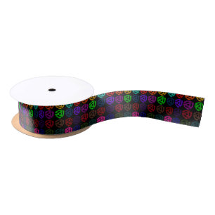 Pop kweek 45 Vinylopnametoevoegingen Satijnen Lint