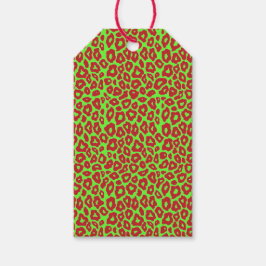 Pop Leopard Cadeaulabel